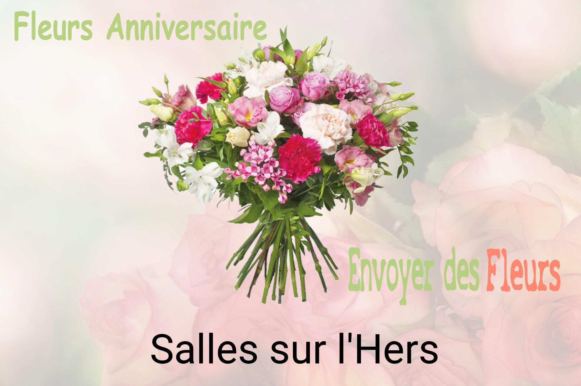 Bouquet de fleurs d’anniversaire livré à Salles-sur-l'Hers