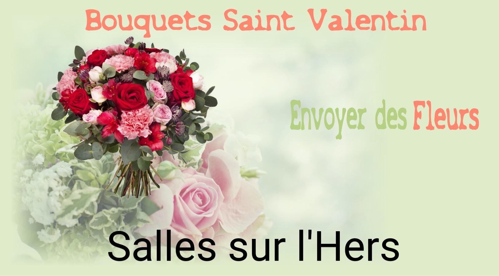 Roses de Saint-Valentin livrées à Salles-sur-l'Hers